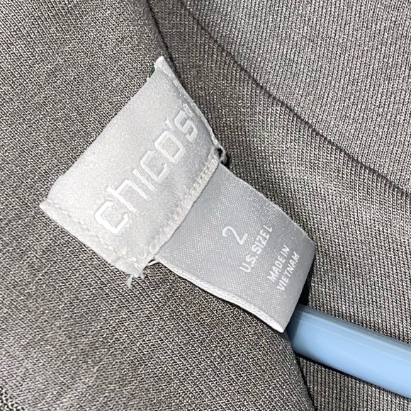 Chico’s Snakeskin/Sequin Top 2 (L) - Picture 5 of 5